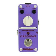 Toms Line "Fire Cream" - Vintage Distortion Mini Pedal - AFM-3