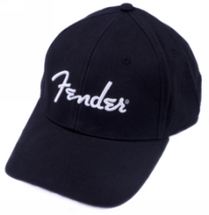 Fender Logo Stretch Black Cap