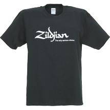 Zildjian T Shirt - Black/White Logo