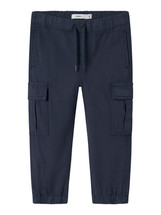 Ryan Indigo Twill Cargo Trousers