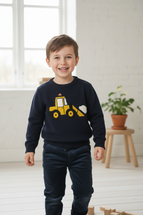 Digby Navy Knit Jumper