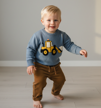 Digby Blue Knit Jumper