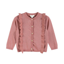 Seraphina Rusty Pink Glitter Cardigan