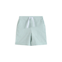 Edward Light Green Stripe Shorts