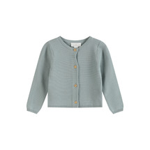 Broke Soft Green Knit Baby Cardigan