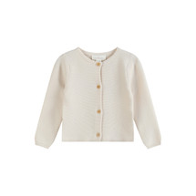 Broke Cream Knit Baby Cardigan