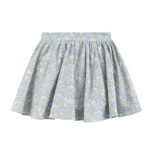 Claudia Blue Floral Skirt 