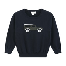 Arlo Navy Knit Jumper