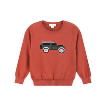  Arlo Burnt Orange  Knit Jumper