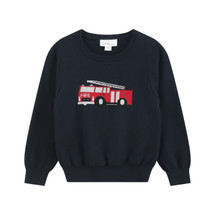 Finn Navy  Knit Jumper