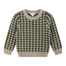 Avery Green/Peyote knit Jumper