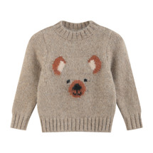 Teddy Light Brown Knit Jumper