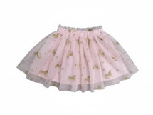 Ada Pink Tutu Skirt with Unicorns