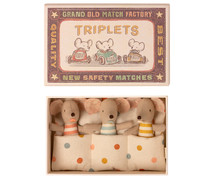 Triplets In Matchbox, BabyMouse From Maileg