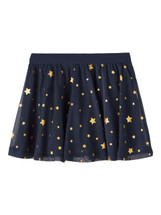 Star Navy Gold Star Tulle Skirt 
