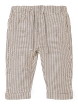  Rolle Light Brown Stripe Baby Trousers