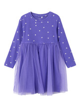  Fofelia  Purple Opulence Tulle Dress