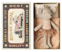 Little Sister Princess Mouse in  Matchbox from Maileg