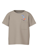 Vilian Light Brown Short Sleeve T-Shirt