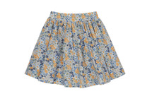 Ida Blue Floral Skirt