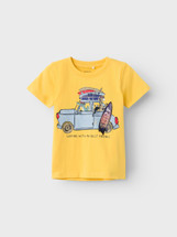 Freddis Yellow Short Sleeve T-Shirt