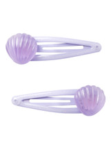 Shell Orchid 2 pack Hair Clip