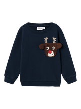 Santa Navy Sweatshirt