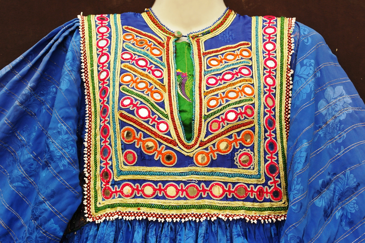 gul panra used clothes gypsy women vintage clothes in blue color ...