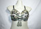 ats bellydancers brassier bra with metal buttons chains