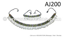 wholesale kuchi jewelry set, tribal fest belts and necklaces