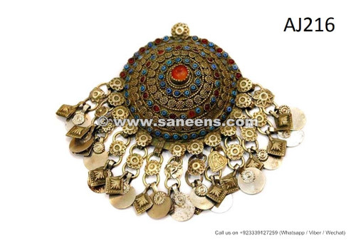 afghan kuchi pendants for belts and clothing