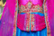 Saneens dress with indian hand work 