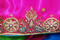 Indian Dulhan Style work on afghani dress