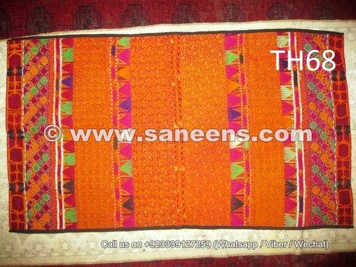 hand embroidered kuchi tribal pieces