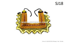 handmade kuchi tribal artwork belts made of beads