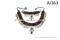 afghan kuchi tribal belts necklaces