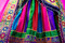 multicolor afghan dress