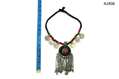 kuchi afghan necklaces with coins