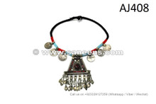 afghan kuchi tribal necklaces