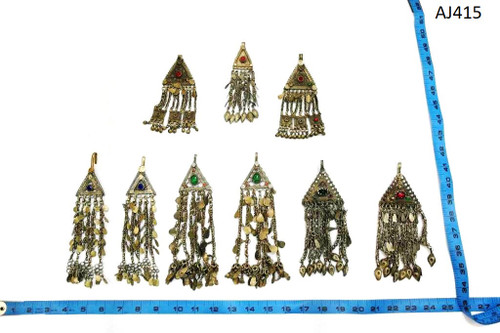 afghan kuchi tribal ethnic pendants