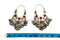 handmade pashtun women earrings with long dangles