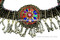 persian fashion artwork belts with long bells dangles