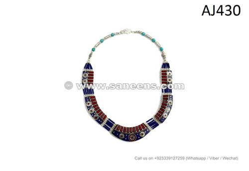 nepal tribal fashion necklaces 