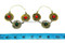 wholesale saneens tribal artwork jewellery earrings