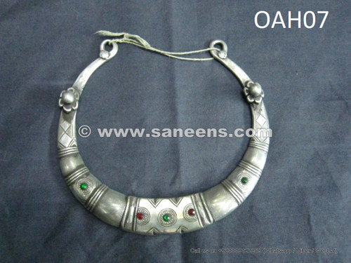 afghan silver necklace
