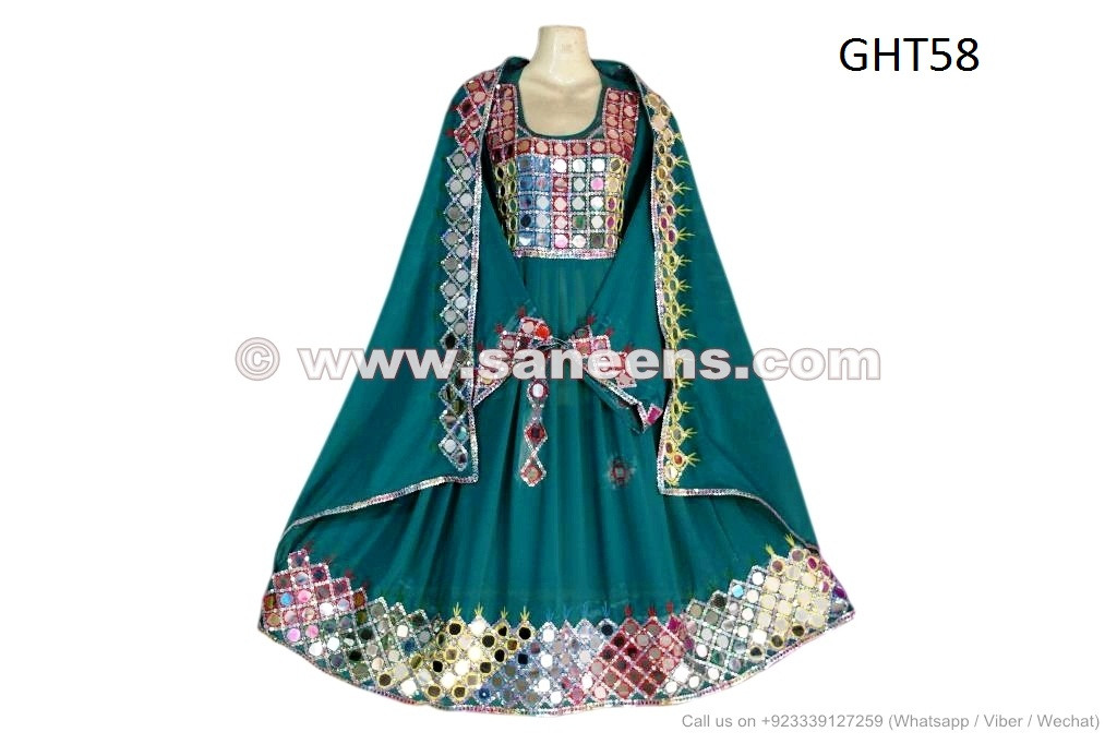 green frock for ladies