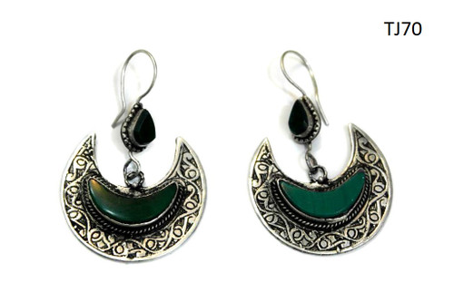 afghan kuchi formal earrings