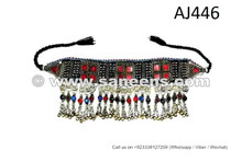 ATS Bellydance Necklace Gypsy Fusion Ethnic Neckwear Tribal Art Jewelry Choker