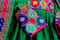 Green color afghanistan Dresses