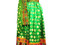 tribal nomad polka dot embroidered skirt